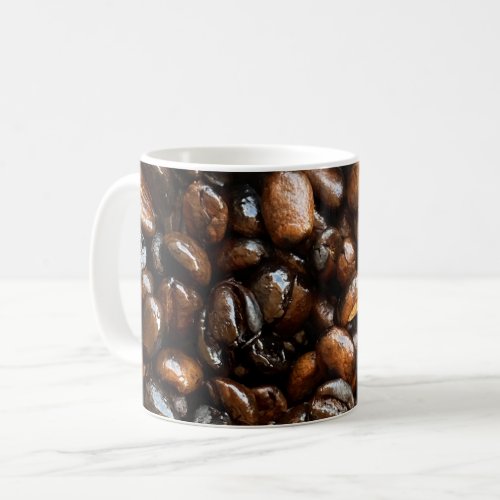 Ethiopian Coffee Beans Photography Pattern Gifts Coffee Mug