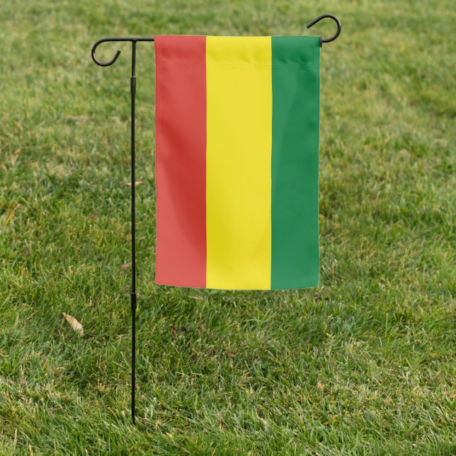 Ethiopian Country Old Garden Flag (In SItu)