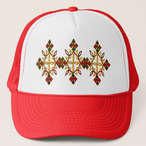 Ethiopian Cross Design Hat