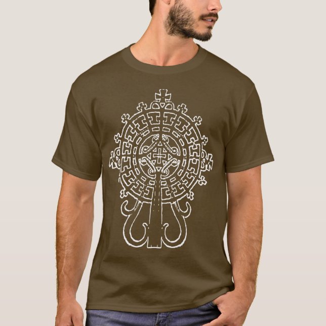 Ethiopian Cross T-Shirt (Front)