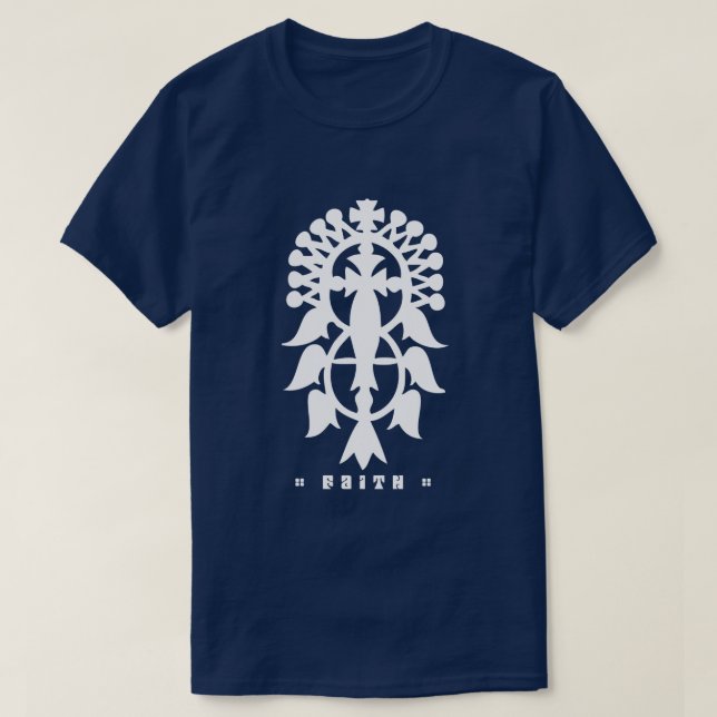 Ethiopian Cross T-Shirt (Design Front)
