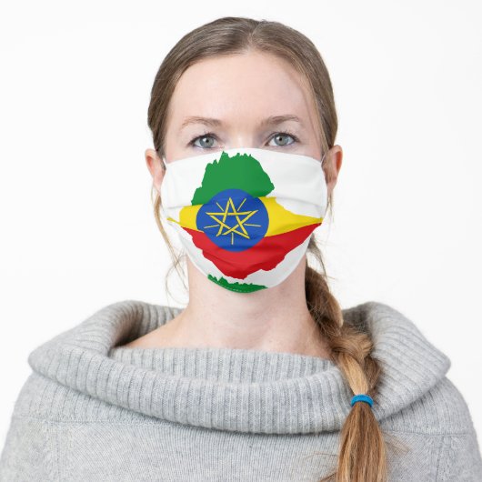 Ethiopian Face Mask (Worn)