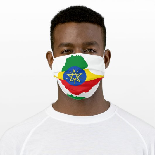 Ethiopian Face Mask (Worn)
