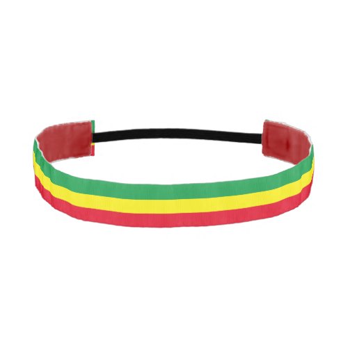 Ethiopian Flag  Athletic Headband
