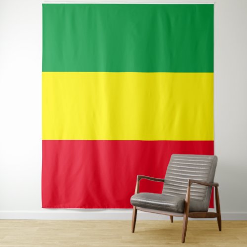 Ethiopian Flag banner  Tapestry