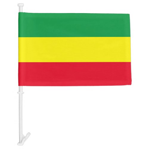 Ethiopian Flag Car Flag