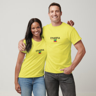 Ethiopian Flag, Flag of Ethiopia T-Shirt
