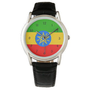 Ethiopian flag watch