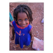Ethiopian Girl Card (Front)