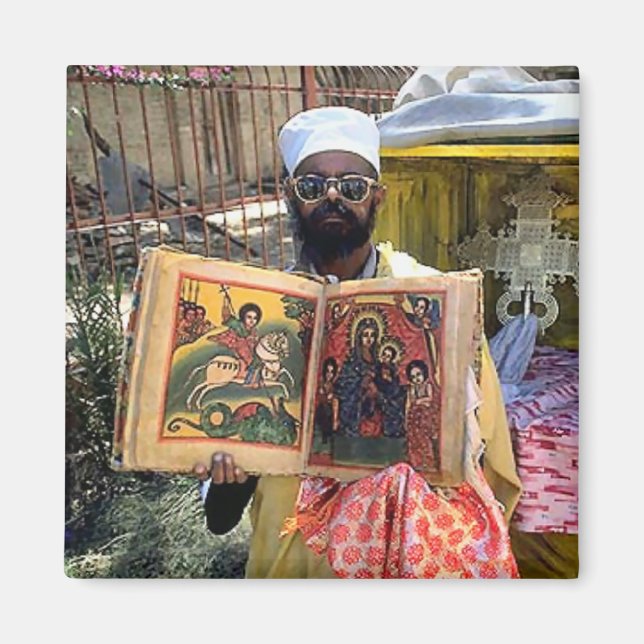 Ethiopian Gospels Magnet (Front)
