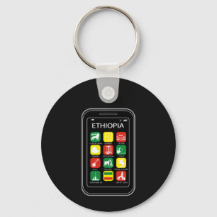 Ethiopian Heritage Icons – Culture, History & Prid Keychain