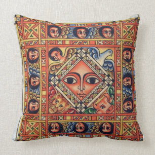 Ethiopian Icon Throw Pillow