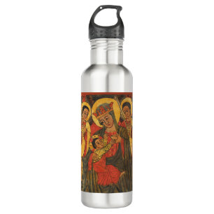Ethiopian l Orthodox l Theotokos l Disciples, Stainless Steel Water Bottle