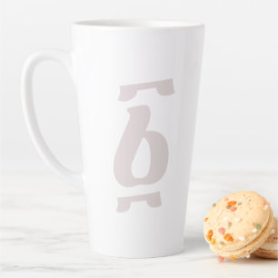 Ethiopian Number One Ahaz Geez Latte Mug