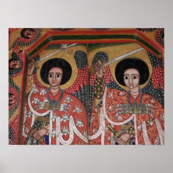 Ethiopian Orthodox Church Icon Poster by jah1usa at Zazzle
