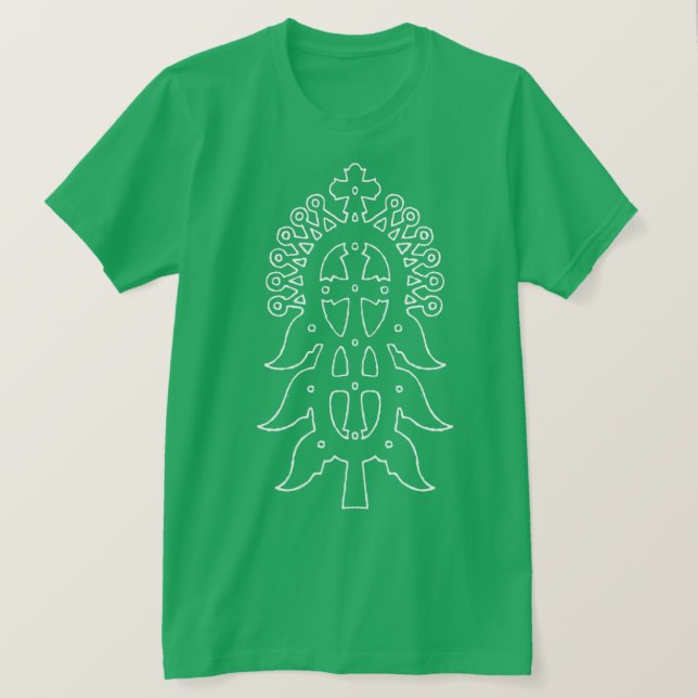 Ethiopian Orthodox Cross Timket T-Shirt (Design Front)