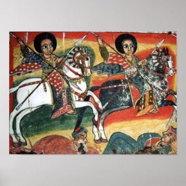 Ethiopian Orthodox Tewahedo Church Painting Poster (Front)