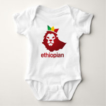 Ethiopian Power - Baby Jersey Bodysuit
