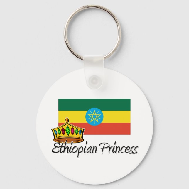 Ethiopian Princess Keychain (Front)