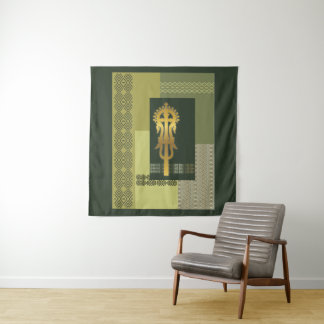 Ethiopian Processional Cross Tapestry