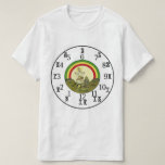 Ethiopian Rainbow Clock - Amharic-English Numbers T-Shirt