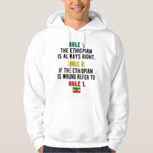 Ethiopian Roots Ethiopia Flag Ethiopian Heritage Hoodie