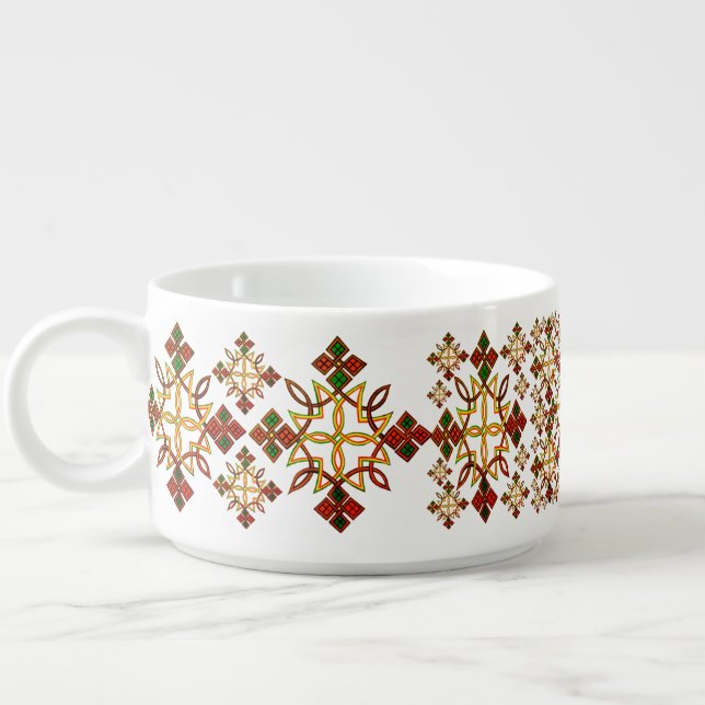 Ethiopian Rootz Meskel Cross Chili Bowl (Right)