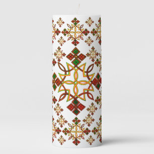 Ethiopian Rootz Meskel Pillar Candle