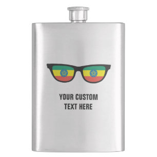 Ethiopian Shades custom flask