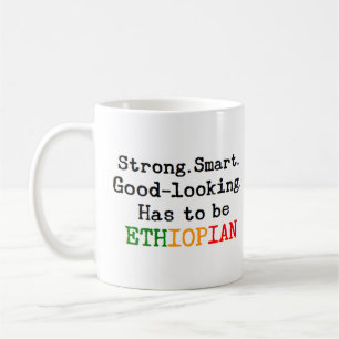 ethiopian strong coffee mug