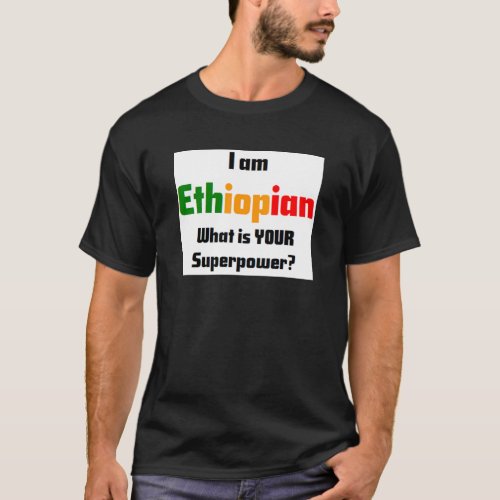 ethiopian T_Shirt