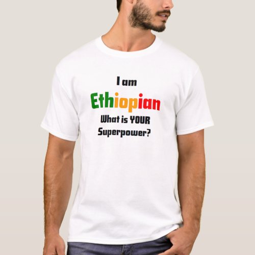 ethiopian T_Shirt