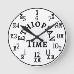 Ethiopian Time Telling Clock - Amharic &amp; English