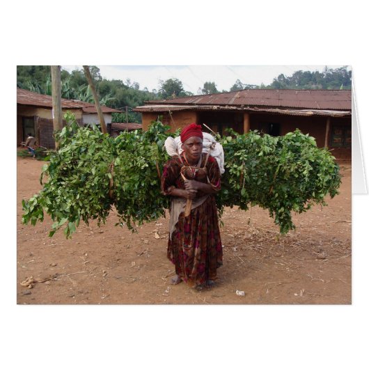 Ethiopian Woman 5 Cards (Front Horizontal)