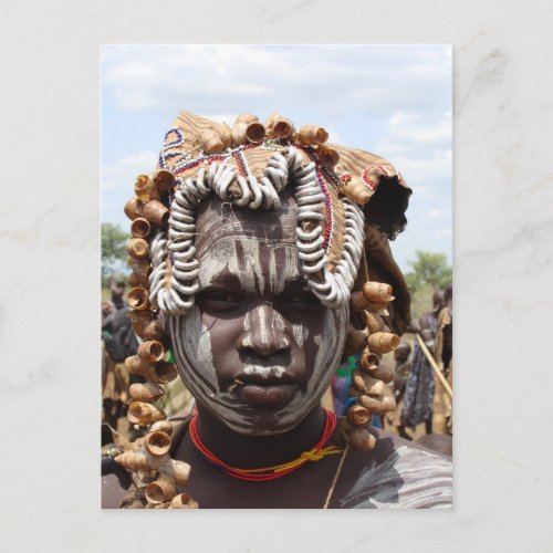Ethiopian Woman Postcard
