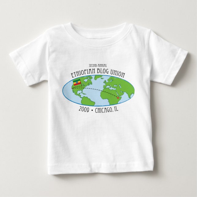 EthiopianBlogUnion09 Baby T-Shirt (Front)