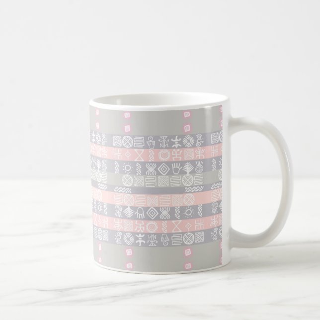Ethnic African Boho Design Coffee Mug (Right)