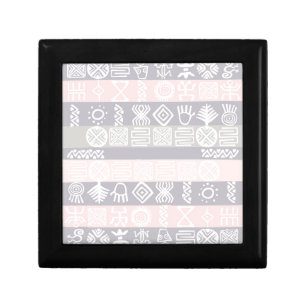 Ethnic African Boho Design Jewelry Box