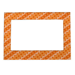 Ethnic african geometric pattern magnetic frame