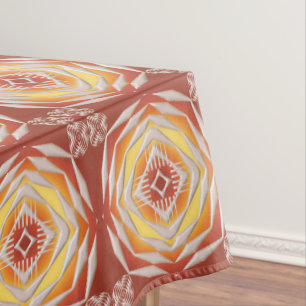 Ethnic African Geometric Tablecloth