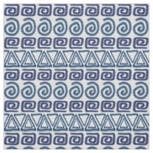 ethnic african hand-drawn pattern fabric