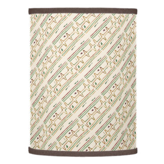 Ethnic African Mud Cloth Pattern Lamp Shade