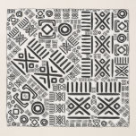 Ethnic African Pattern- Black and White #8 Scarf<br><div class="desc">Ethnic African Pattern- Black and White #8</div>