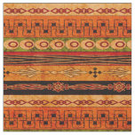 Ethnic African striped pattern. Fabric
