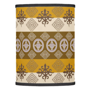 Ethnic African Tribal Adinkra symbols Lamp Shade