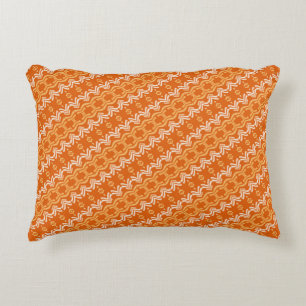 Ethnic african tribal geometric pattern accent pillow