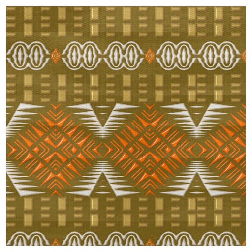 ethnic african tribal geometric pattern fabric