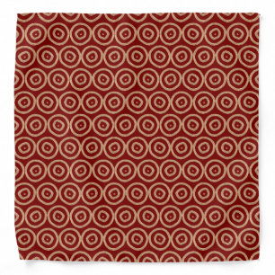ethnic african tribal hand-drawn pattern. bandana