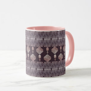 Ethnic African Tribal Native Pattern Mug