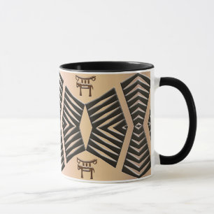 ethnic african tribal pattern mug